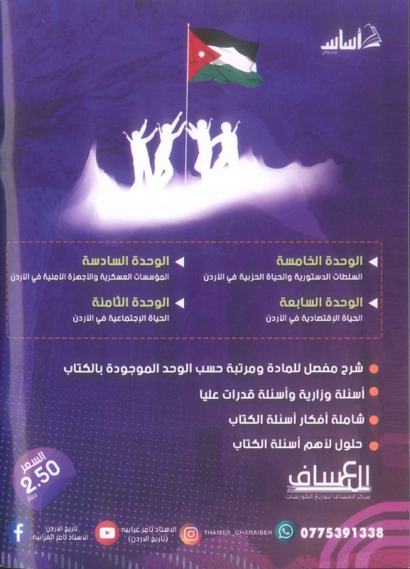 صورة القناديل في تاريخ الأردن الفصل الثاني ثامر الغرايبة