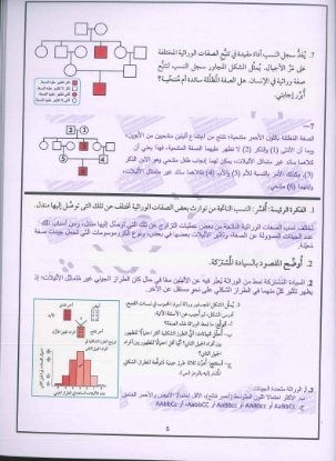 صورة حل أسئلة الكتاب وكتاب الأنشطة والتمارين الفصل الثاني - حسام عياش