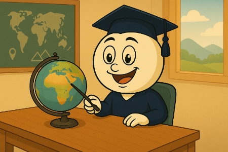 صورة للفئة بنوك أسئلة الجغرافيا 2008